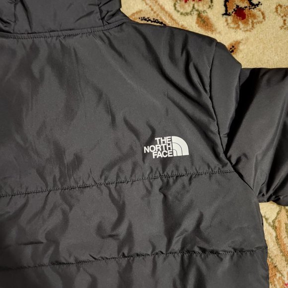 North Face Highrail Puffer Jacket Coat Black - Picture 8 of 9